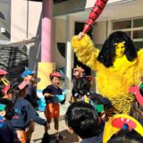 第161回幼稚園だより「豆まき　年中」