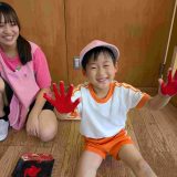 第41回幼稚園だより「虹」 預かり保育製作