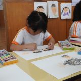 第49回幼稚園だより「年長 思い出画『運動会』」