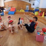 第150回幼稚園だより「年少 体操教室」