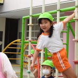 第152回幼稚園だより「外遊び　年長・年少」