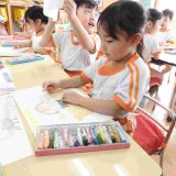 第164回幼稚園だより「音楽会思い出画　年中」