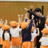 第199回幼稚園だより「年長 バスケットボール教室」